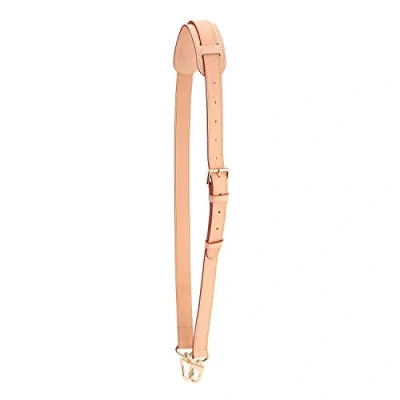 Image of Senral Vachetta Leather Crossbody Strap with Shoulder Pad Compatible for Keep All 45 50 55 Speedy 40 Graceful Bag