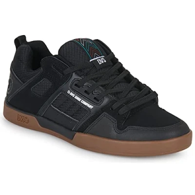 Image of DVS Men&#039;s Comanche 2.0+ Sneaker, Black Gum Nubuck Bachinsky, 7.5 UK