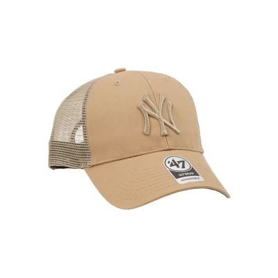 Image of &#039;47 NEW YORK Yankees Branson Unisex Cap, Size: One Size, Khaki