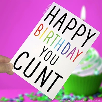 Image of Birthday Cards, Happy Greeting Funny Novelty Adult Humour Boyfriend Husband Best Friend Card PC1