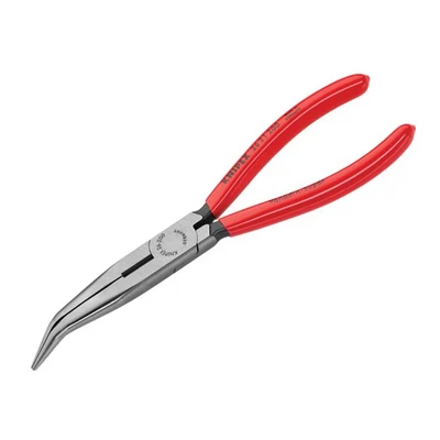 Image of KNIPEX Snipe Nose Side Cutting Pliers (Stork Beak Pliers) (200 mm) 26 21 200 SB (self service card/blister)