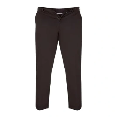 Image of D555 Duke Mens Kingsize Chino Trousers with Belt Loop &amp; Pockets Black 48 Waist Regular Leg (Bruno)