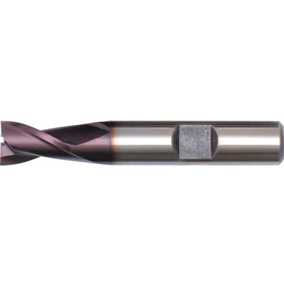 Image of Guhring 3663 8.00MM HSCo 2 Flute Weldon Shank Slot Drills Fire Coating