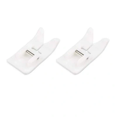 Image of Jopto 2Pcs Teflon Zig zag Non Stick Sewing Machine Presser Foot for All Low Shank Snap On Brother,Babylock,Singer,Euro Pro,Janome,Kenmore,White,Juki,New Home,Simplicity,Elna Domestic Machines