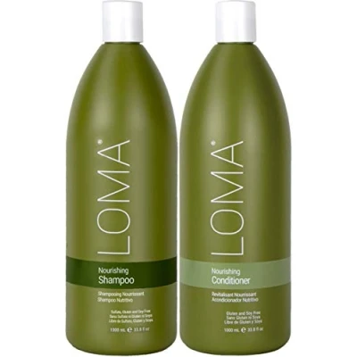 Image of Loma Hair Care Nourishing Shampoo Conditioner Duo, 33 oz.