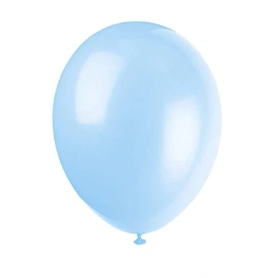 Image of Cool Blue Premium Latex Balloons (30cm) Pack of 10 Party Decorations for Celebrations and Events
