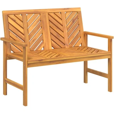 Image of vidaXL Garden Bench 109 cm Solid Wood Acacia