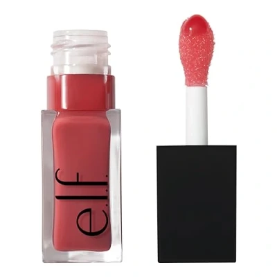 Image of e.l.f. Glow Reviver Lip oil, Nourishing Tinted Oil For A High Shine Finish, Infused With apricot Vegan &amp; Cruelty Free, Rose Envy