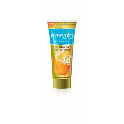Image of Everyuth with 24 Karat Gold Golden Glow Peel Off Mask 50gm by
