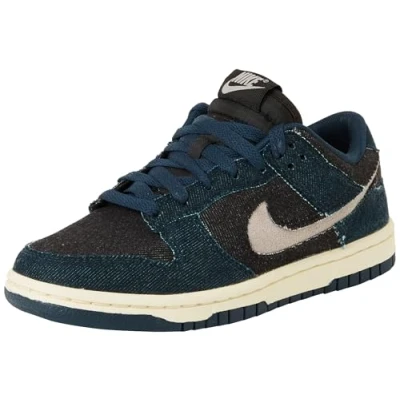 Image of Nike Sportswear DUNK SEA Trainers, Women&#039;s, Size: 5, Armory navy/college grey/black/coconut milk Textile