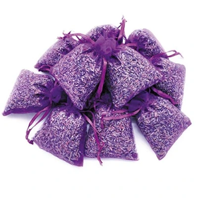 Image of OLILLY 2023 HARVEST Sachets of Lavender from Provence 0,26 lb (Purple, 12 Sachets)