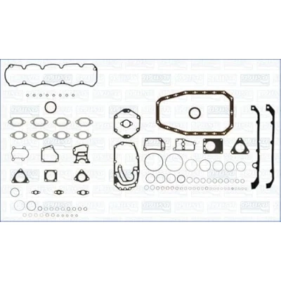 Image of 99478953 Full Gasket Set, engine AJUSA 51014100 without crankshaft seal, cylinder head gasket, with valve stem seals