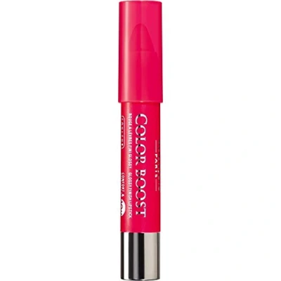 Image of 3 x Bourjois Paris Color Boost Lip Crayon SPF15 Waterproof 05 Red Island