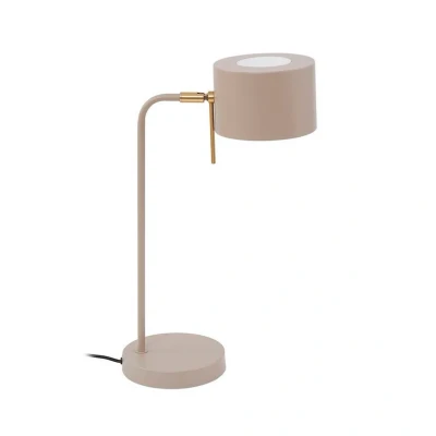 Image of Lindby table lamp Kaida, brown, metal