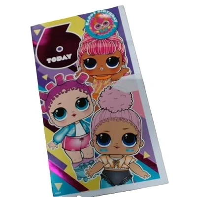 Image of LOL Surprise Age 6 Birthday Card