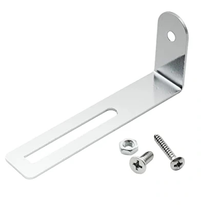 Image of Musiclily LP Guitar Pickguard Bracket Support with Screws for Epihone Les Paul Style Electric Guitar,Chrome