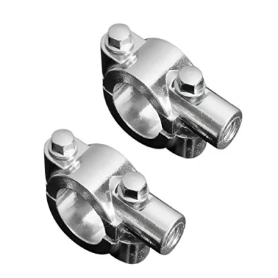 Image of MagiDeal Motorcycle Bike 10mm 7/8inch Handlebar Mirror Clamp Mounting Bracket Chrome