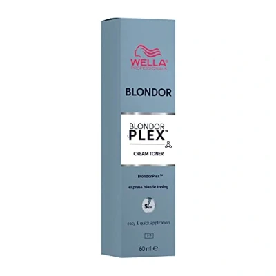 Image of Wella Blondor Plex Cream Toner Ultra Cool Booster /86 60ml tonalizzante in crema