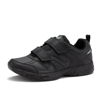 Image of Avia Men&#039;s Avi Union II Strap Food Service Shoe, Black/Iron Grey, 11.5 Medium US