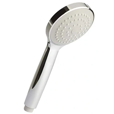 Image of Nuie HO302 ǀ Modern Bathroom Easy Clean Shower Handset, 245mm x 97mm, Chrome