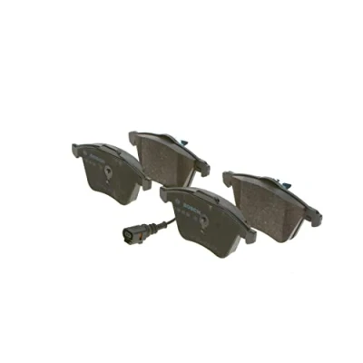 Image of BP1471, E990R02A10800708 Brake pad set BOSCH 0 986 494 550 AUDI: A3 Hatchback, TT Coupe, Sportback, VOLKSWAGEN: Golf 6, Scirocco III, 6 Cabrio