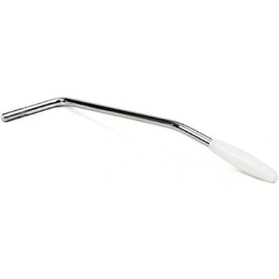 Image of Fender Standard Series Tremolo Arm For Stratocaster (1986 Present) Chrome White Tip,992310100