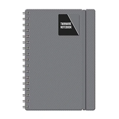 Image of A5 Twinwire Soft Cover Pastel Notebooks Grey