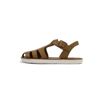 Image of Camper MIKO Walking sandals for kids, Size: 13K, Mittelbraun Leather