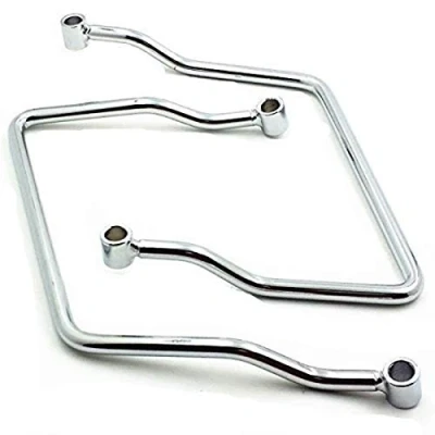 Image of Universal Motorcycle Saddle bag Support Bar Mount Bracket For Kawasaki Honda Yamaha Suzuki Harley (125mm)