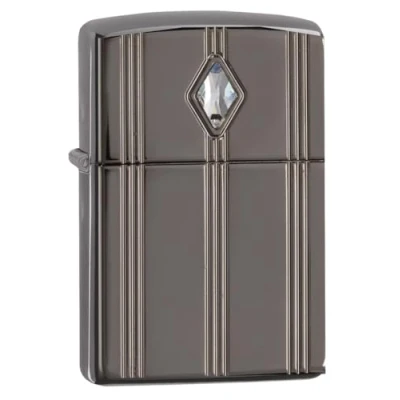 Image of Zippo Lighter, Brass, Edelstahloptik, One Size