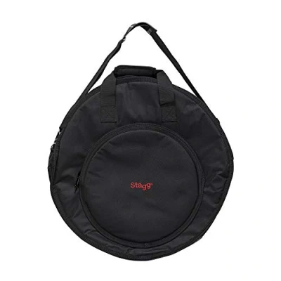 Image of Stagg CYB 10 Dual Padded Cymbal Bag Black