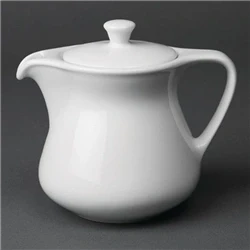 Image of Royal Porcelain Classic White Teapots 300ml (12 Pack)