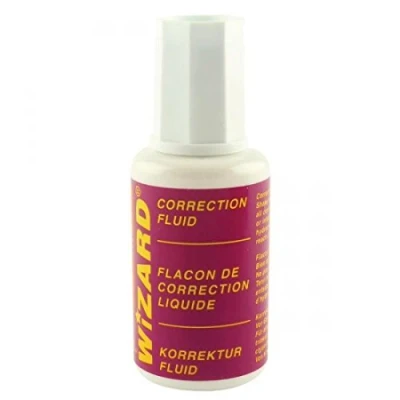 Image of Hainenko 760407 Value 20ml Correction Fluid (pack of 10)