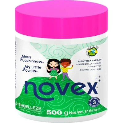 Image of Novex My Little Curls Hair Butter for Kids 3+, Leave in Deeply Moisturises Curls, Suitable all Types of 500g