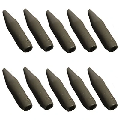Image of Korda Tapered Silicone Sleeves Weedy Green Terminal tackle