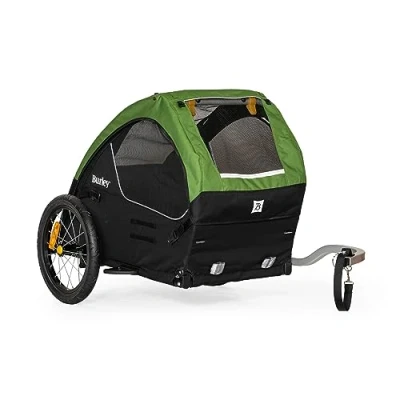 Image of Burley Tail Wagon Pet Trailer, Fern Green, One Size