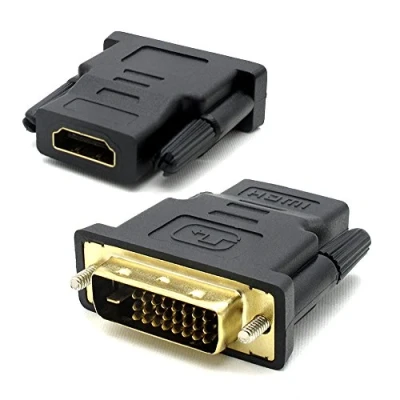 Image of VMOJO HDMI to DVI adapter D Male (24 + 1) Female (19 pin) HDTV converter up 1080 full HD gold plated contacts