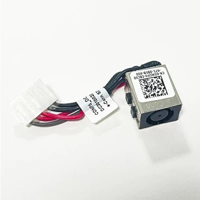 Image of Fleshy Leaf DC Power Jack Cable Charging Port Replacement for Dell Latitude 5480 5488 5490 E5480 E5488 E5490 05MDFH 5MDFH DC30100ZD00