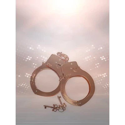 Image of Alandra Party RG Rose Gold Zinc Metal Hand Cuffs, One Colour