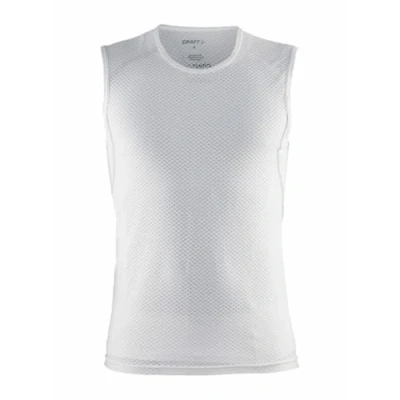 Image of CARFT Cool MESH Superlight Sleeveless Baselayer Men White