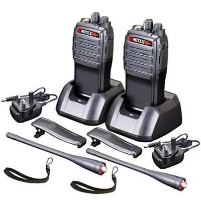 Image of Mitex GENERAL XTREME IP66 UHF LICENSED HANDHELD TWO WAY RADIO (Twin Pack)