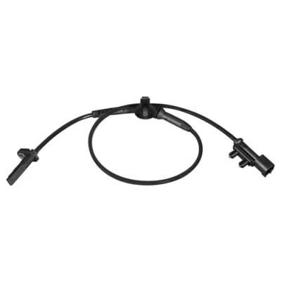 Image of 108292900A ABS Sensor HELLA 6PU 358 216 461 with clip Hall 2 pin connector 692mm