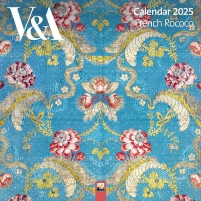 Image of V&amp;A: French Rococo Wall Calendar 2025 (Art Calendar)