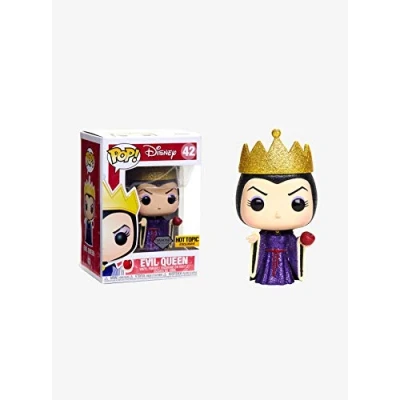 Image of Funko Pop! Vinyl: Disney: Evil Queen Glitter Snow White Collectable Vinyl Figure Gift Idea Official Merchandise Toys for Kids &amp; Adults Movies Fans Model Collectors