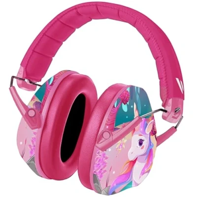 Image of Vanderfields Kids Ear Defenders Children, Age 3 16, Certified UKCA 27dB, Adjustable Size, Noise Cancelling Headphones Kids, Sensory Autism, for Toddler, Boys, Girls, School