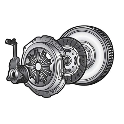 Image of 123109410R, 7701475975, 7701476622 Clutch VALEO KIT4P CONVERSION KIT (CSC) 845152 RENAULT: LAGUNA 2, ESPACE 4, 2 Grandtour
