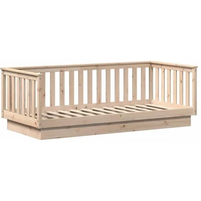 Image of vidaXL Day Bed without Mattress 90x200 cm Solid Wood Pine