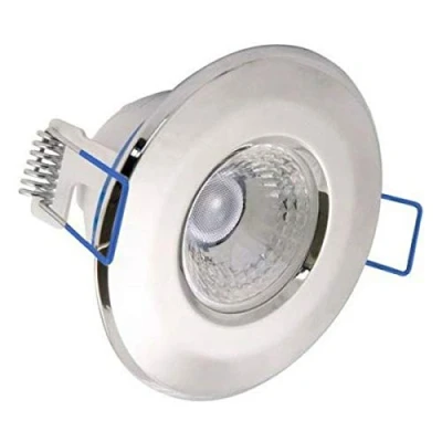 Image of Ovia &#039;Inceptor Nano&#039; Dimmable LED Downlight 4000K 4.8W Cool White (Chrome)