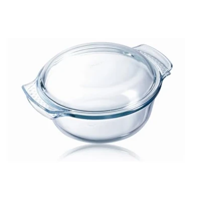 Image of Pyrex Oven Dish with lid Classic ø 27 cm / 3.5 Liter + 1.4