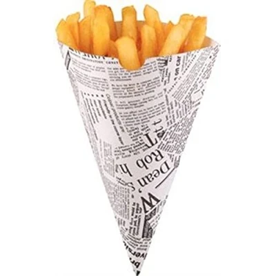 Image of CE230 Disposable Paper Chip Cone (Pack of 1000)